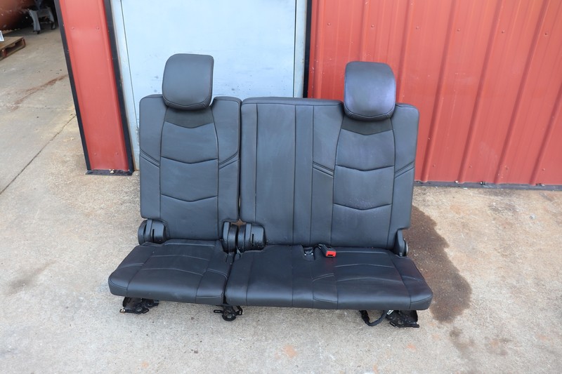 2019-2020 CADILLAC ESCALADE REAR 3RD ROW SEAT LEATHET BLACK ASSEMBLY OEM