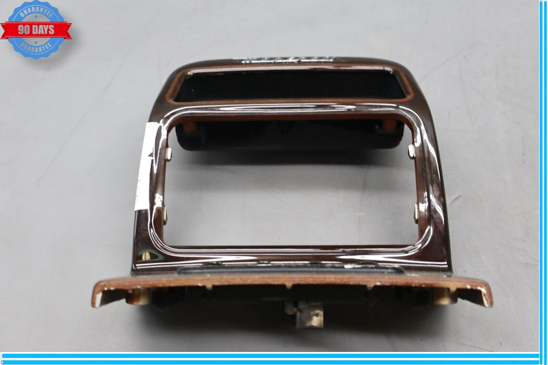04-08 Maserati Quattroporte Console Wood Grain Trim Cover Bezel Oem