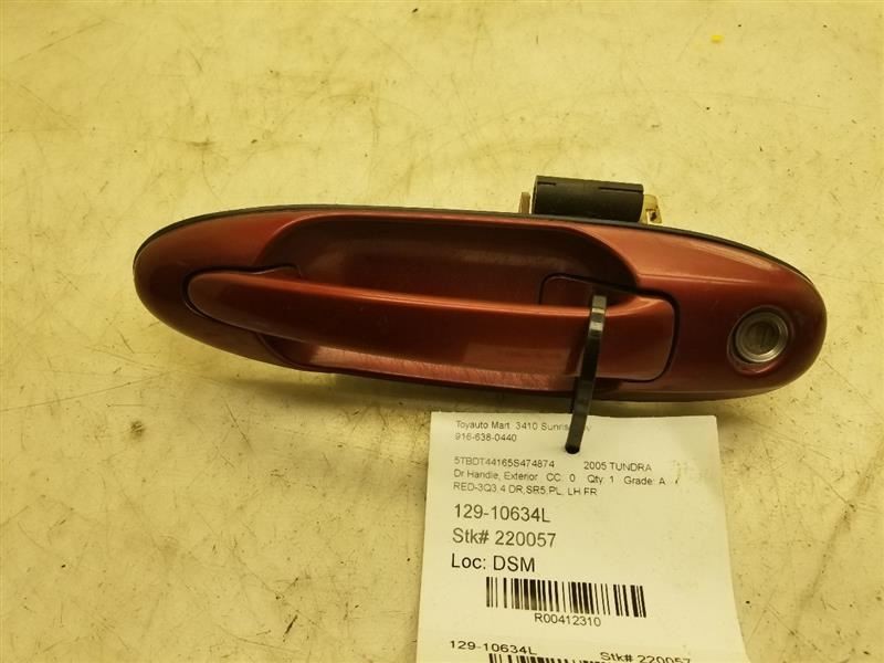 04 05 06 TOYOTA TUNDRA SR5 FRONT DRIVER LEFT EXTERIOR DOOR HANDLE