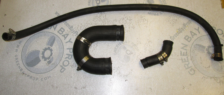 0311075 0911525 0910305 OMC Stern drive GM 2.5L Water Recirculation Hoses