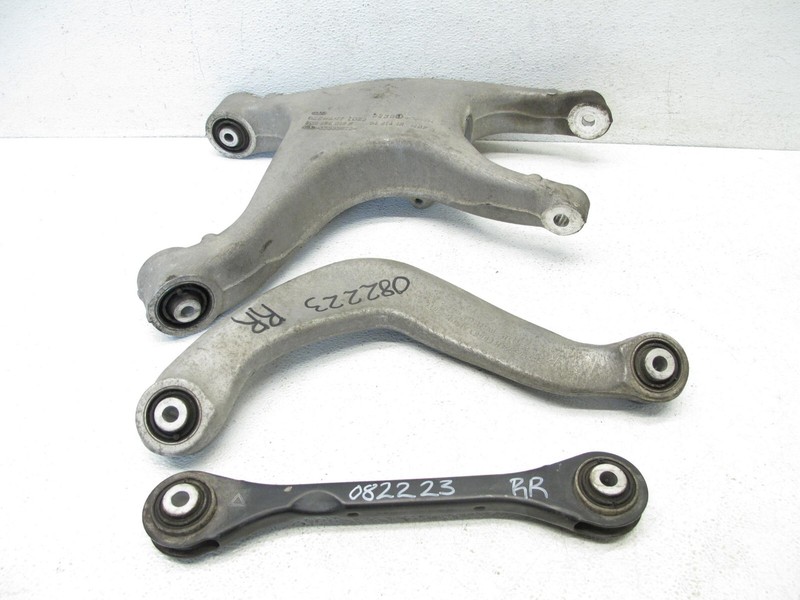 09-17 AUDI 8R Q5 SUSPENSION CONTROL ARM SET REAR RIGHT PASSENGER OEM 082223