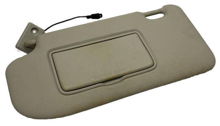 Nissan Rogue Sport sun visor 17 to 18 left side illumination gray OEM 964016MA1A