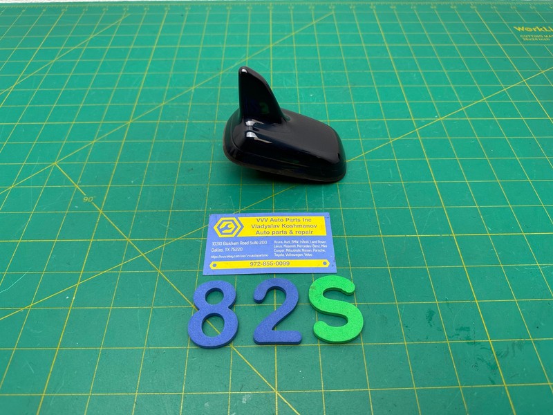 15-17 Audi A3 S3 Sedan ROOF SHARK FIN RADIO ANTENNA Blue OEM