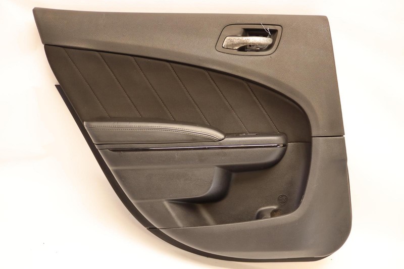 2015-2018 DODGE CHARGER REAR LEFT SIDE DOOR PANEL TRIM COVER BLACK OEM