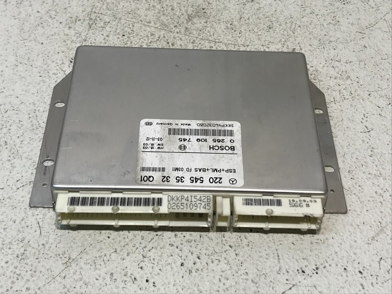 03-06 Mercedes S500 ABS PML Control Electronic Stability Unit ESP OEM 2205453532