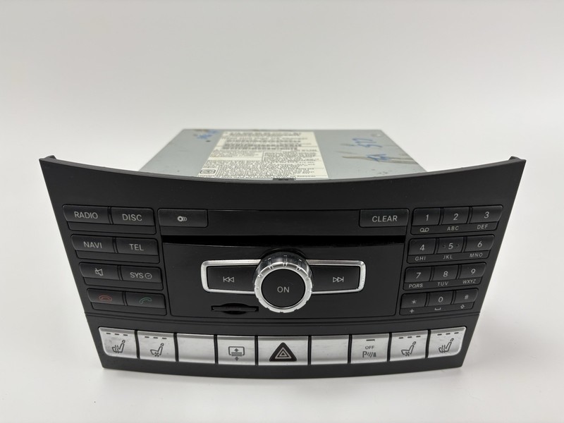 12-13 Mercedes W212 E350 CLS63 AMG E550 Command Head Unit CD Changer Radio OEM