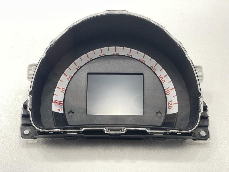 2017 SMART FORTWO SPEEDOMETER MPH BLACK W/WHITE TRIM TC:02U 62K 50869