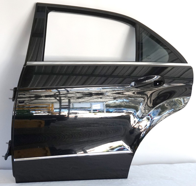 ✅ 2010-2013 MERCEDES-BENZ E350 OEM REAR LEFT DOOR SHELL BLACK 040 DRIVER SIDE