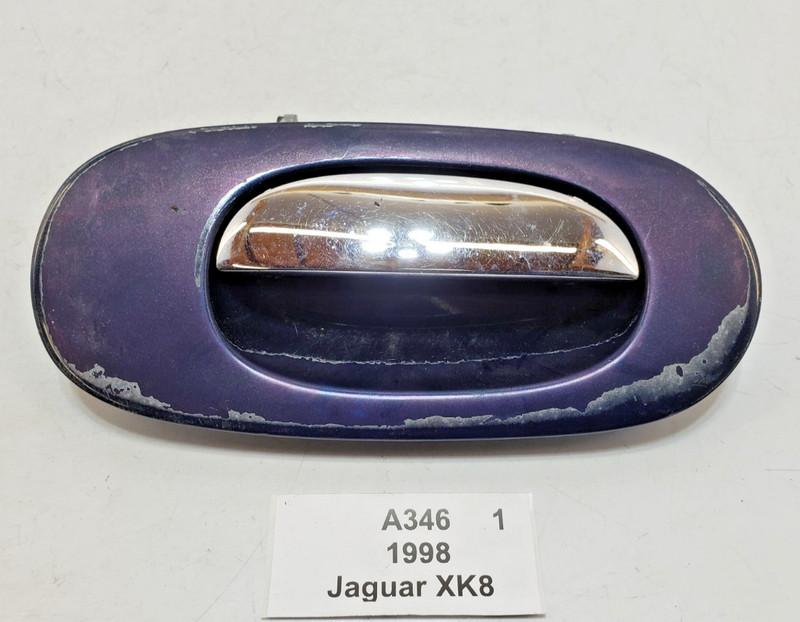✅ 97-06 OEM Jaguar XK8 Convertible Right Passenger Exterior Door Handle Blue*