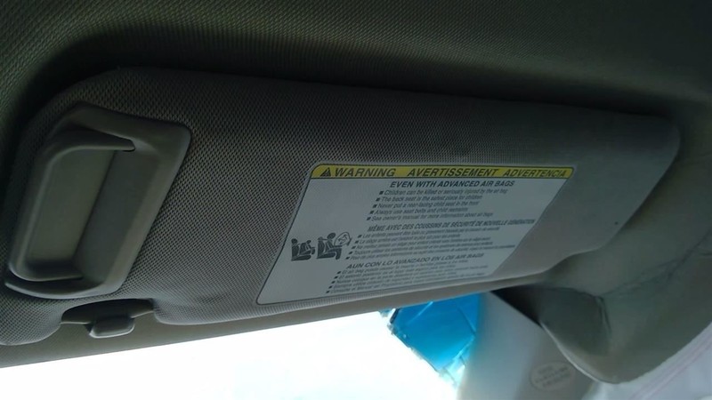 Passenger Right Sun Visor Without Illumination Fits 12-17 CAMRY 728416