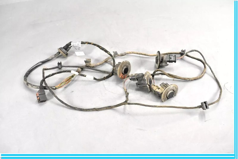 09-12 Audi A4 Quattro Rear Bumper Wire Harness W/ Sensors 8K0971104H OEM