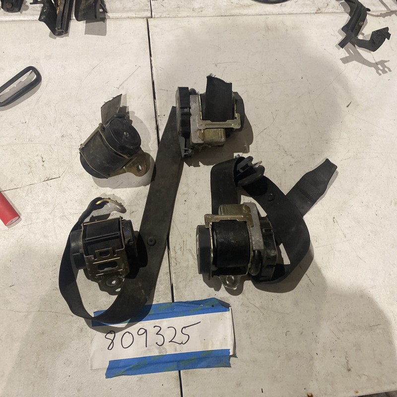 98-03 MERCEDES W208 CLK320 CLK430 SEAT BELT RIGHT LEFT FRONT REAR SET