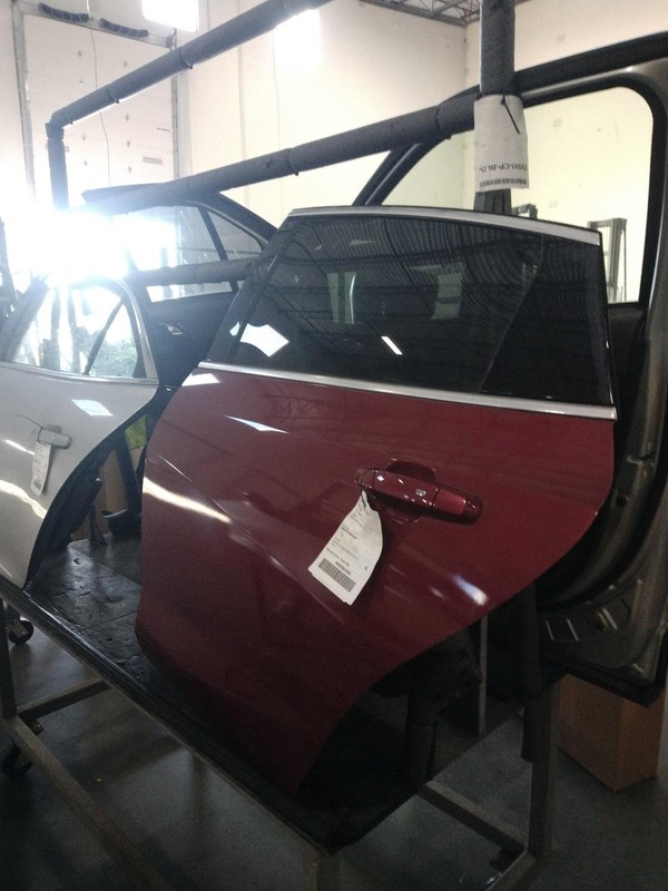2016 Chevrolet Malibu Left Rear Door Red 4DR SED 108k OEM Used Part
