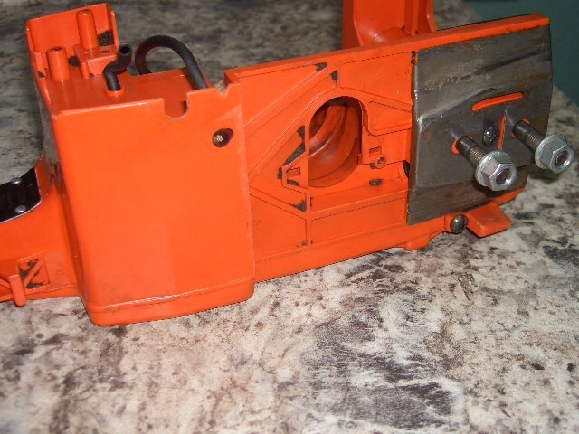 Husqvarna 40 main body gas oil tank chainsaw part only Bin 88