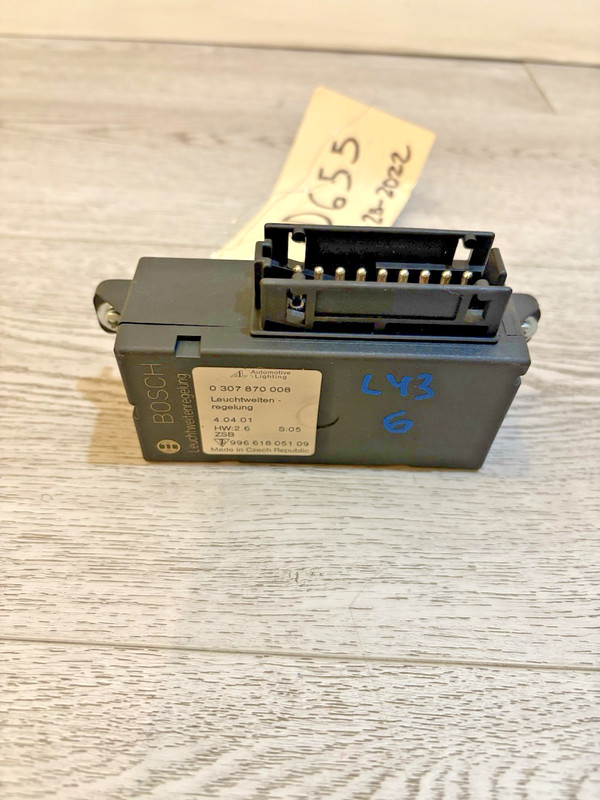 Porsche 996 911 Xenon Headlight Head Light Control Module 99661805109 OEM
