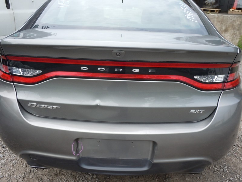 13-16 Dodge Dart Center LED Trunk Tail Light Lamp Keyless Entry W/O Release OEM