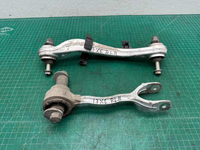 16-23 JAGUAR XE XF REAR LEFT UPPER & LOWER SUSPENSION CONTROL ARM SET OEM