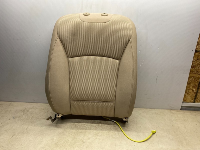 2015-2019 SUBARU OUTBACK RIGHT PASSENGER FRONT SEAT UPPER PORTION ASSEMBLY TAN