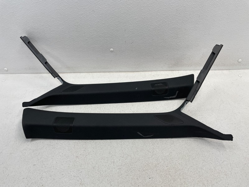 2020-2024 Audi A5 Sportback Left & Right A Pillar Trim Panel Set Black 1556 OEM