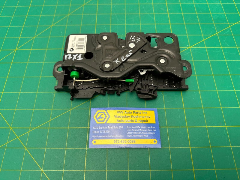 16-24 BMW X1 X2 X3 X4 X5 REAR TRUNK LIFTGATE DOOR LOCK LATCH ACTUATOR MOTOR OEM