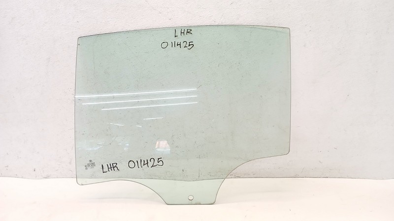 09-15 BMW F01 740i 750i DOOR WINDOW GLASS LEFT DRIVER REAR OEM 011425