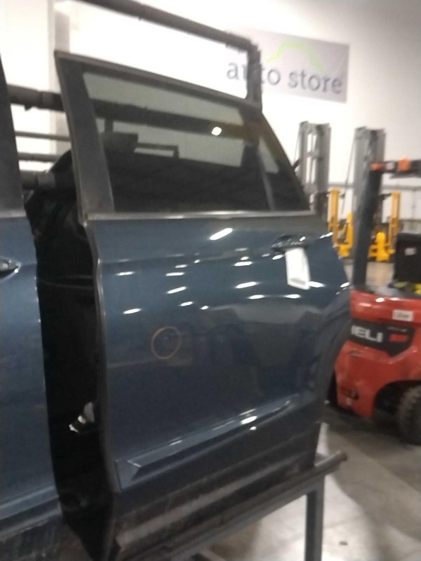 2016 Honda Pilot Left Rear Door Blue 566019 Used 141K Miles OEM