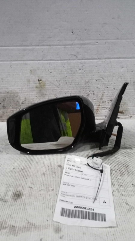 2016 Nissan Maxima Left Door Mirror Maroon OEM Used 391704 90K Miles