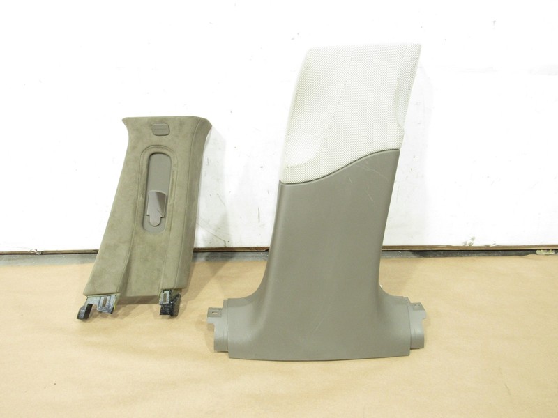 11 12 Fisker Karma 2012 Right Passenger B Pillar Cover Trim Panel Set 2 Pcs |@2