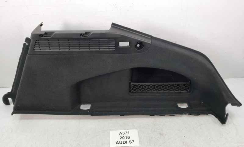 ✅ 12-18 OEM Audi A7 S7 RS7 Rear Right Passenger Trunk Quarter Trim Cover Black