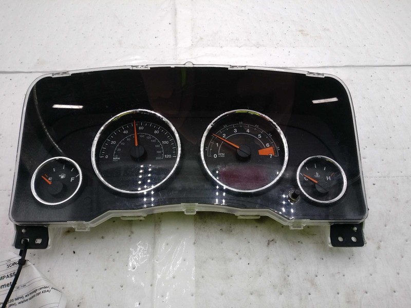 2016 Jeep Compass Speedometer Gauge OEM Red 66K Miles Warranty NJ25-25586-648342