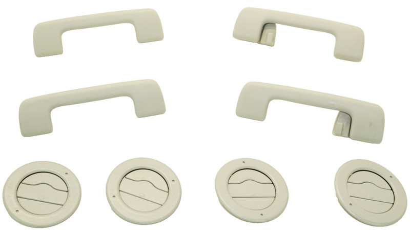 🔅14-23 CHEVROLET SUBURBAN OEM. INTERIOR GRAB BAR & OUTLET ASSEMBLY, SET