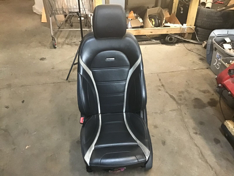Mercedes C63 S W205 2015 Front Left Driver Upper Lower Seat Assembly 15-20 :A