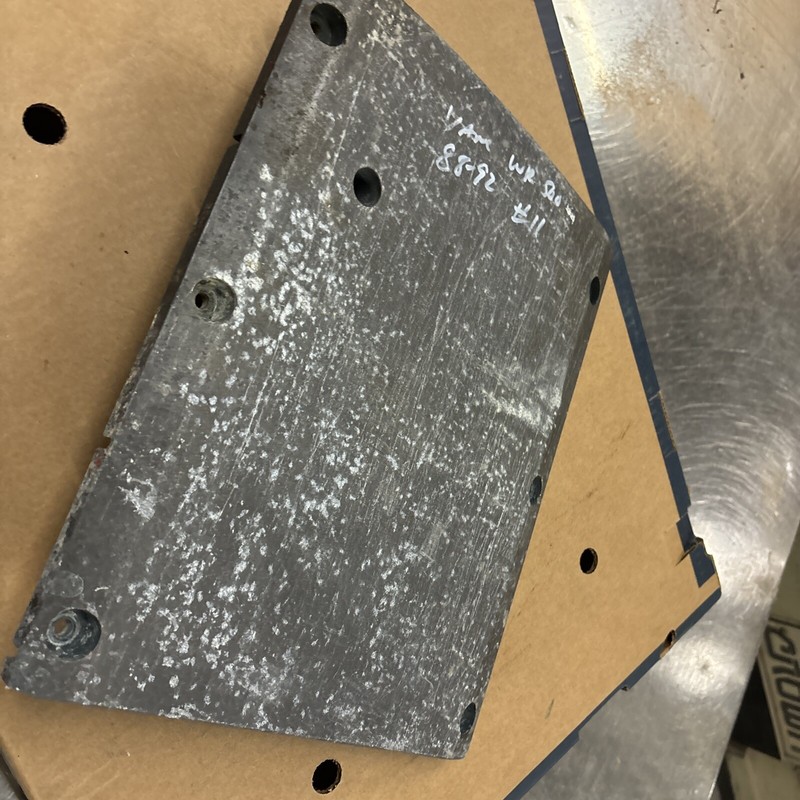 1988 - 1992 Yamaha Waverunner 500 WR500 Ride Plate Good # 11