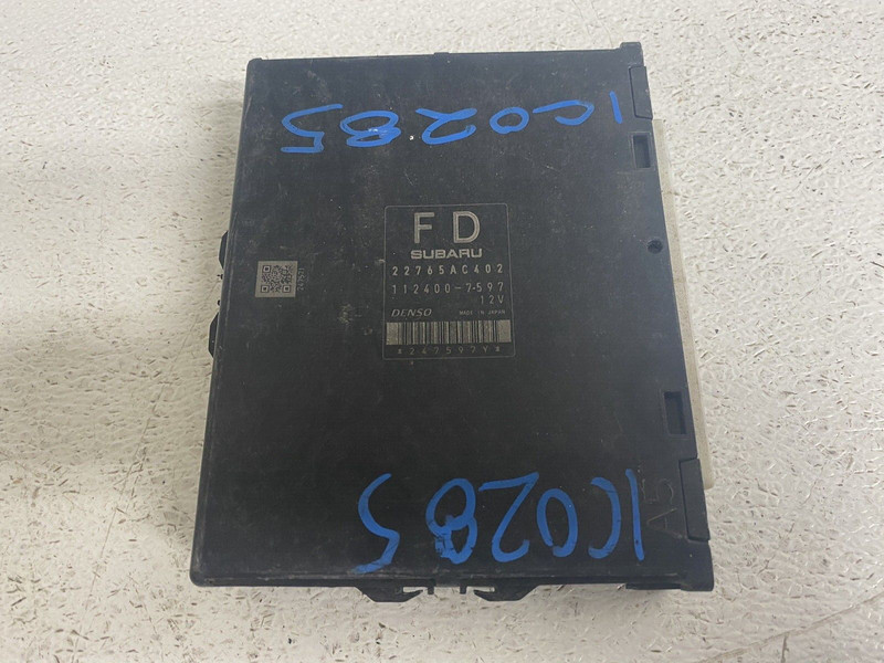 2012 Subaru Impreza 2.0 Manual MT PZEV Emissions Ecu Ecm Pcm Engine Computer Oem