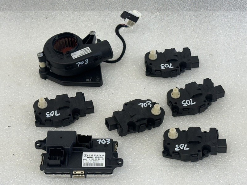 2010 2011 2012 2013 MERCEDES E350 HEATER BLOWER MOTOR RESISTOR VENT ACTUATORS