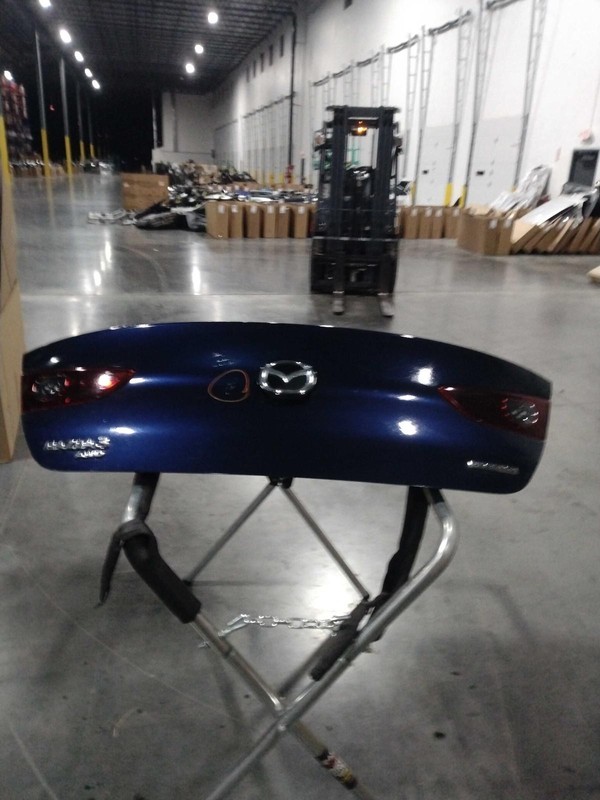 2020 MAZDA 3 OEM Blue Deck Lid 4DR Sedan - Deep Scratches, 73K Miles