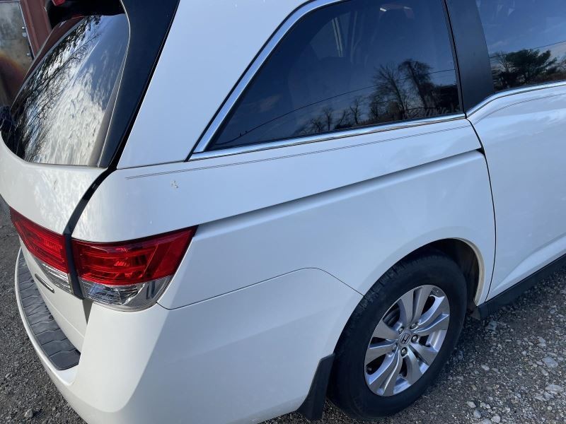 RIGHT QUARTER PANEL ASSY WHITE PEARL PC: NH603P FITS 14-17 HONDA ODYSSEY 34308