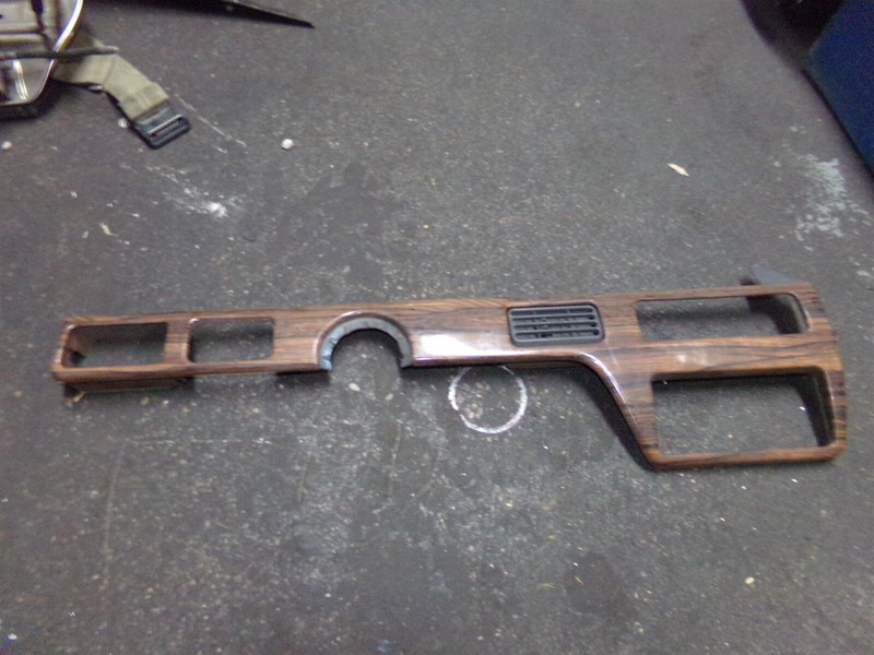 Pontiac Woodgrain Plastic Interior Dash Trim 10037932 *FREE SHIPPING*