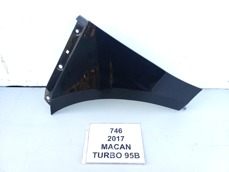 ✅ 15-22 OEM Porsche Macan Turbo 95B Left Driver Side Lower Fender Black