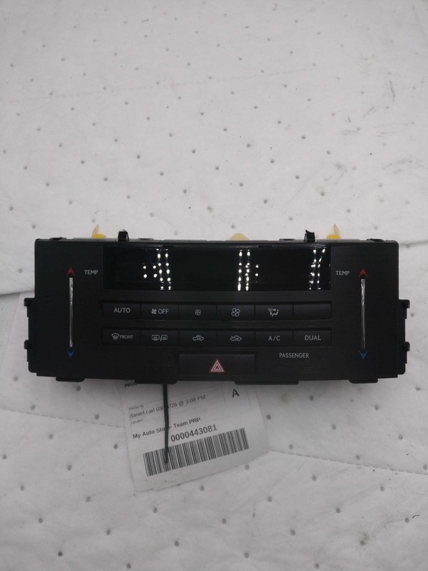 2017 Lexus IS300 A/C Selector Switch OEM Black 5590053340 - 104k Miles