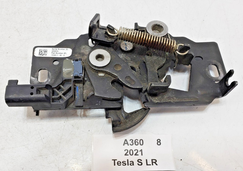 ✅ 2016-2021 OEM Tesla Model S X Front Hood Latch Lock Actuator Mechanism