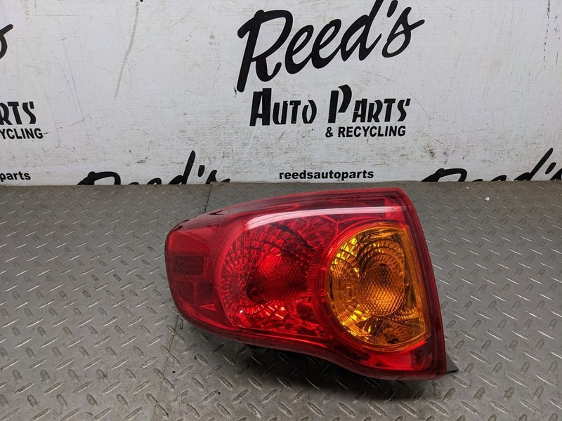 Driver Left Tail Light Quarter Panel Mounted Fits 09-10 COROLLA 1190780