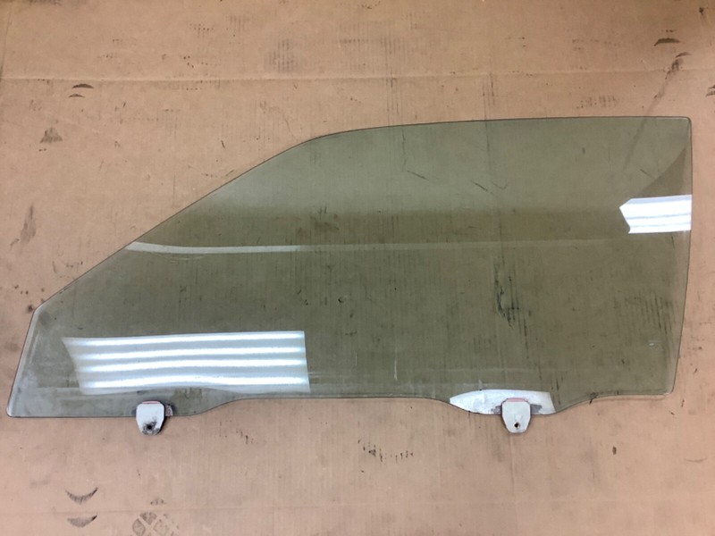 88-91 Prelude 2Dr Coupe Left Front Door Glass Driver Side Window Green OEM