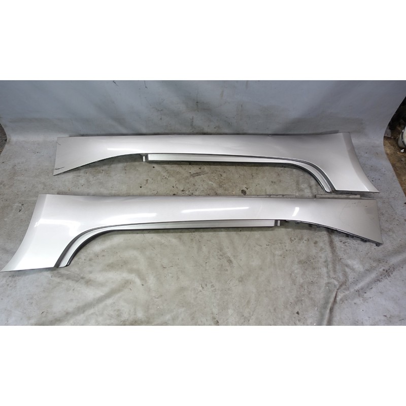 2003-2008 BMW E85 E86 Factory Side Skirt Rocker Panel Pair Sterling Grey OEM