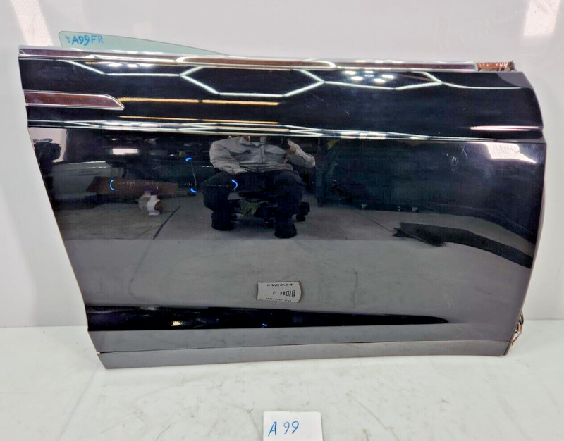 ✅ 2016-2020 OEM Tesla Model X Front Right Passenger Door Shell Panel Black PBSB*