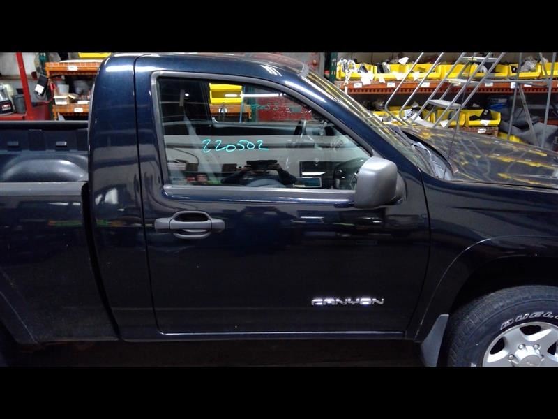 Passenger Front Door Black Regular Cab Electric Fits 04-12 CANYON 1028296