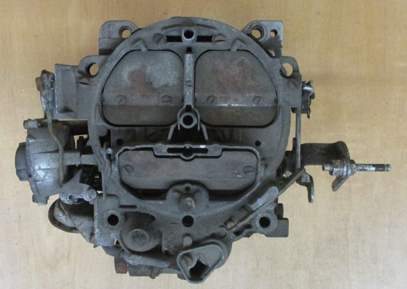 USED 4 BARREL ROCHESTER Q-JET CARBURETOR 17057512 1867 R4-M4MC 1975-77 CHEVY/GMC