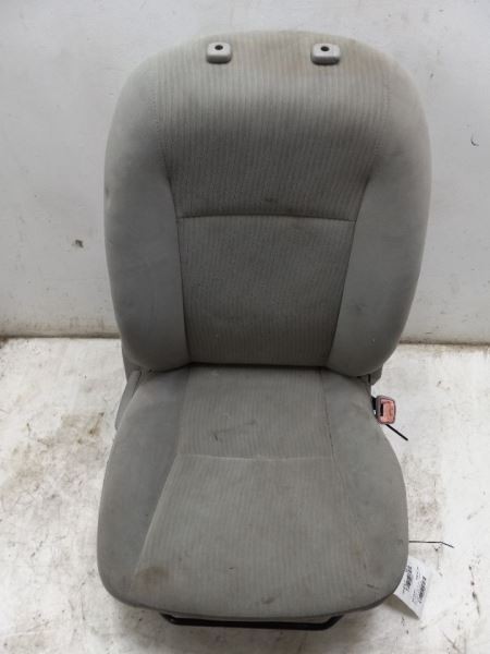 09-10 TOYOTA COROLLA LE PASSENGER SIDE FRONT GRAY CLOTH SEAT