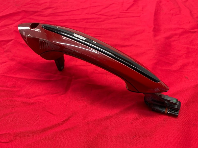 BMW F01 F02 F10 F13 Front Left Driver Door Handle Trim Comfort Access Red OEM✅