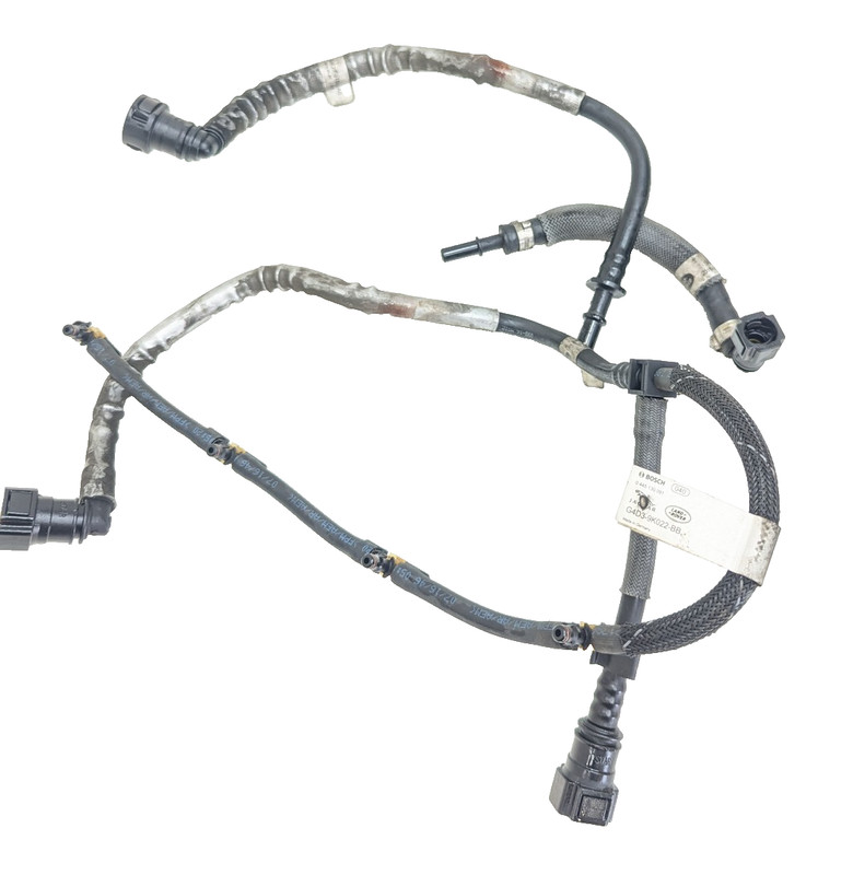 17-19 JAGUAR XE 2.0L FUEL HOSES PIPES LINES OEM